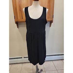 Carole Little Black Sleeveless Dress Size 2X Black Tank Top
